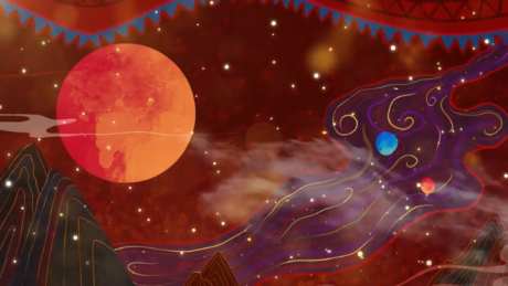 敦煌背景视频_视频素材下载_MP4格式_3840X2160像素-古风,太阳,舞女-作品编号:2025041916441525-志设-zs9.com