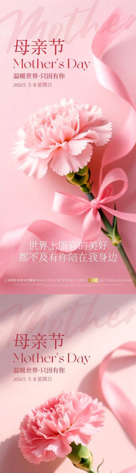 医美母亲节活动海报_源文件下载_PSD格式_900X3896像素-粉色,爱心,丝带-作品编号:2025041910225894-素材库-www.sucai1.cn