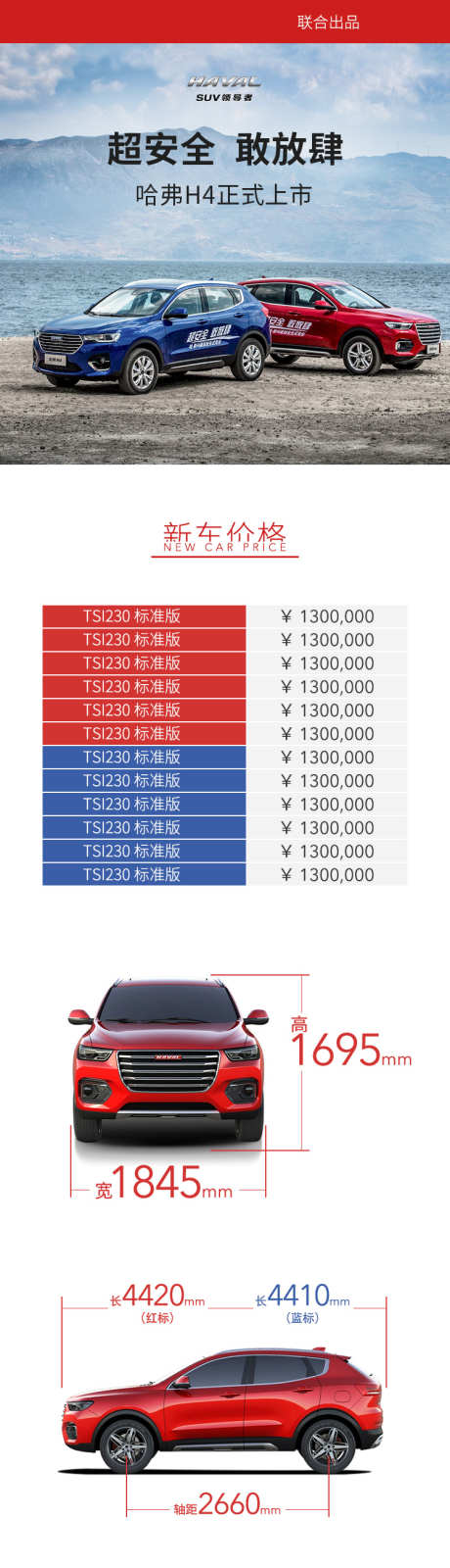 哈弗H4上市长图_源文件下载_PSD格式_750X8318像素-朋友圈海报,新车上市,汽车海报-作品编号:2025042109205315-素材库-www.sucai1.cn
