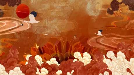 中国风敦煌背景视频_视频素材下载_MP4格式_804X446像素-插画风格,视频,背景-作品编号:2025042110573496-志.设ˇ网