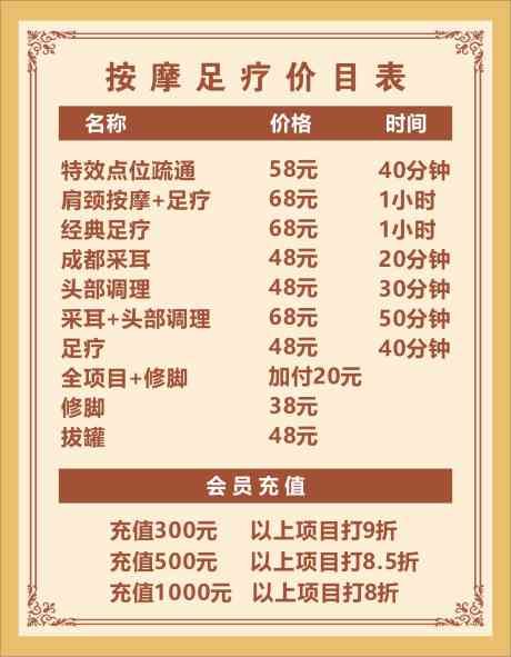 按摩理疗价目表_源文件下载_PSD格式_2000X3000像素-保健,康复,刮痧-作品编号:2025042114093552-志设-zs9.com