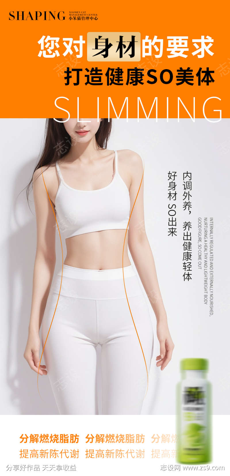 减肥海报图