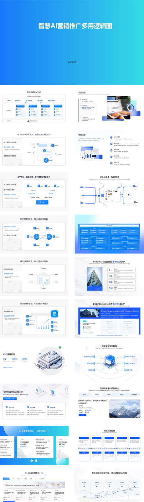 智慧AI营销推广多用逻辑图_源文件下载_PPTX格式_1000X4100像素-架构图,逻辑图,科技-作品编号:2025042309183673-志˱设ˌ网
