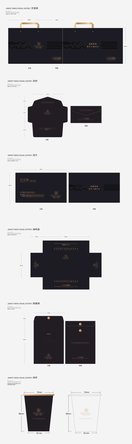 黑金VI视觉系统_源文件下载_AI格式_1447X4843像素-商务,VI,抽纸盒-作品编号:2025042311444273-设计素材-www.shejisc.cn