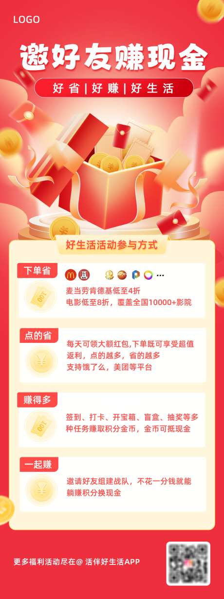 社群运营邀请好友_源文件下载_PSD格式_1242X3321像素-宣传,赚现金,社群-作品编号:2025042511202698-志设-zs9.com