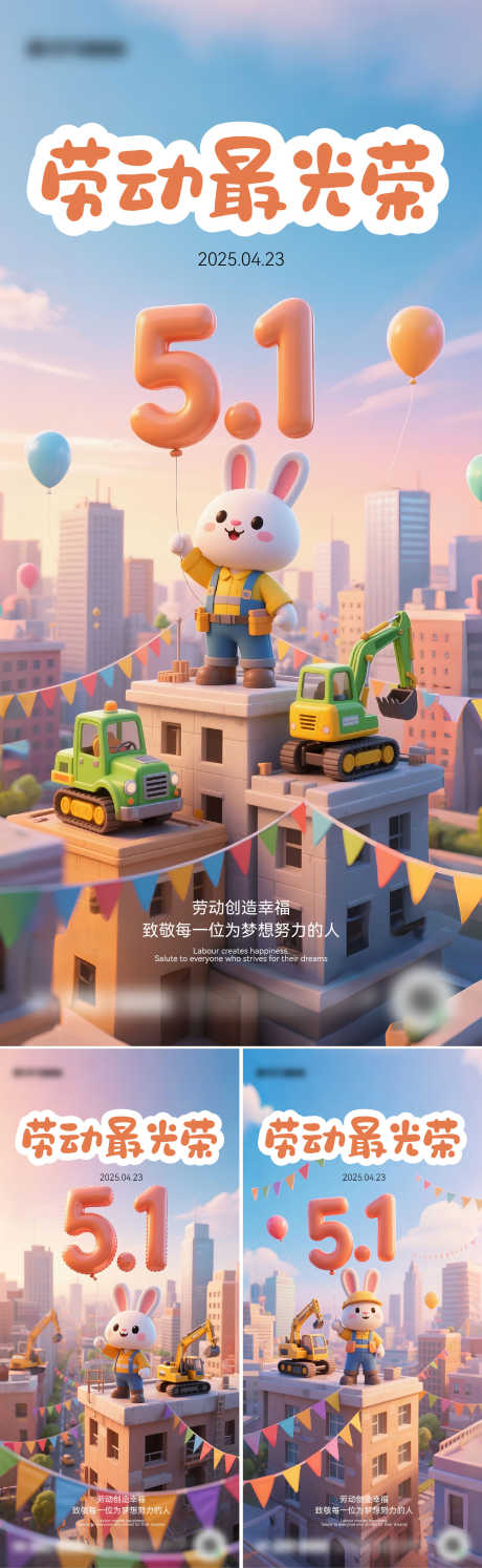 五一劳动节海报_源文件下载_AI,PSD格式_1500X4872像素-粉色,劳动节,海报-作品编号:2025042516124107-志设-zs9.com