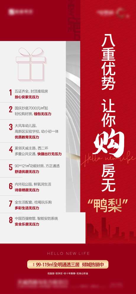 地产八重优势海报_源文件下载_PSD格式_1080X2338像素-与偶会,红色,八重优势海报-作品编号:2025042516572867-志ˉ设˙网