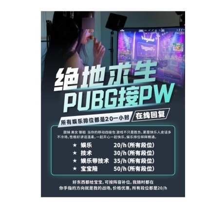 绝地求生陪玩海报_源文件下载_CDR格式_771X733像素-PUBG,陪玩,电竞-作品编号:2025042608548525-志设-zs9.com