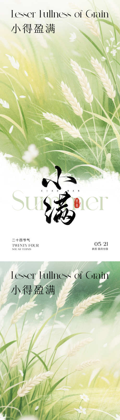 小满节气海报_源文件下载_PSD格式_1181X5112像素-花草,简约,唯美-作品编号:2025042809413424-志设-zs9.com
