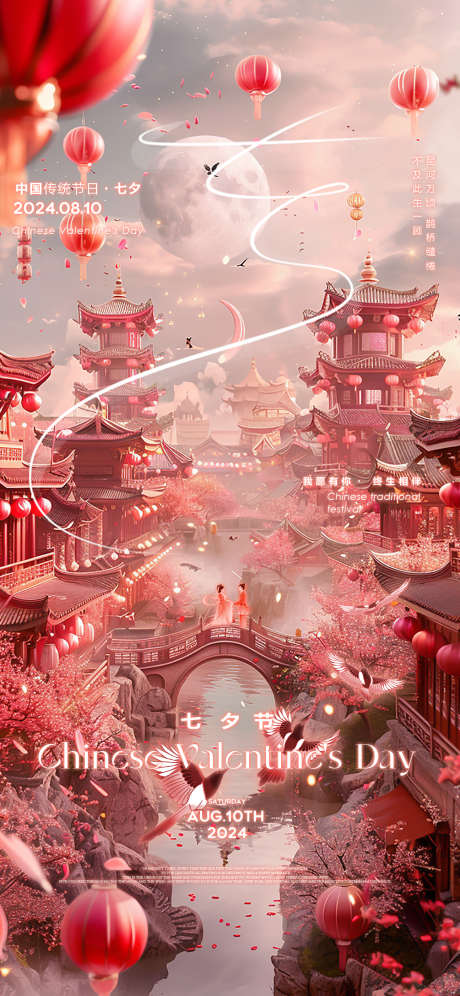 七夕情人节中国风_源文件下载_PSD格式_1136X2460像素-中国情人节,中国风,情人节-作品编号:2025050409584849-志设