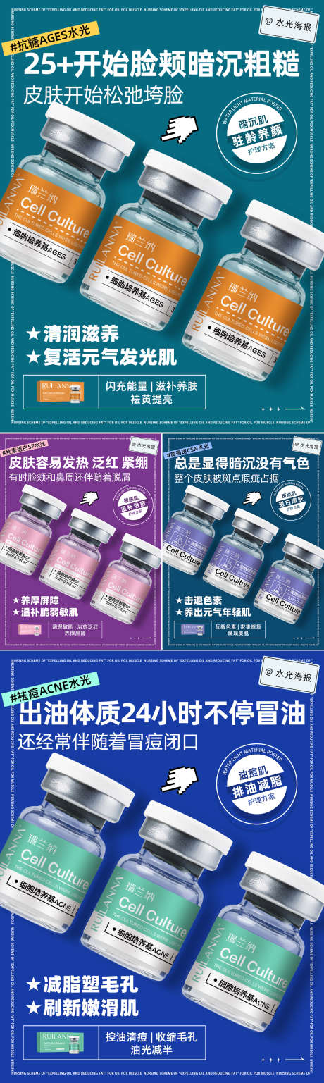 小红书水光系列海报_源文件下载_PSD格式_1440X4810像素-美白,祛痘,抗糖-作品编号:2025050609148812-素材库-www.sucai1.cn