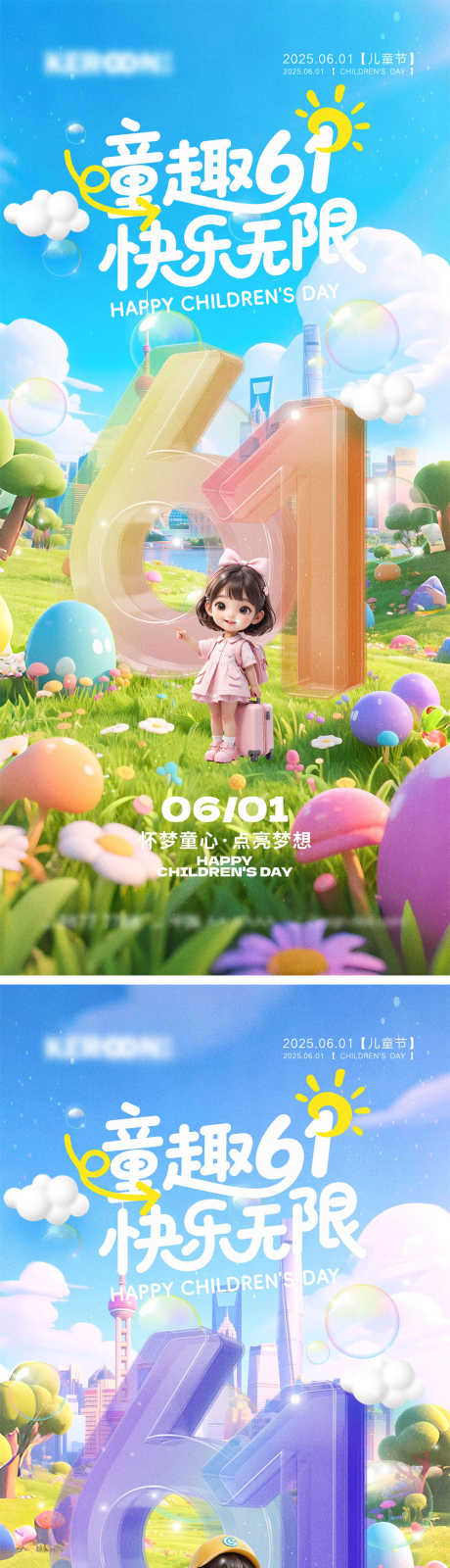 儿童节海报_源文件下载_PSD格式_1000X4348像素-缤纷,游乐园,孩子-作品编号:2025050616515054-志设-zs9.com