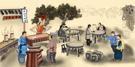 装饰画壁纸_源文件下载_PSD格式_5669X2834像素-插画,卡通,群山-作品编号:2025051409465748-志设-zs9.com