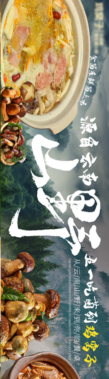 大众点评山野菜五连图_源文件下载_PSD格式_750X5000像素-设计,云南,特色-作品编号:2025050810161908-素材库-www.sucai1.cn