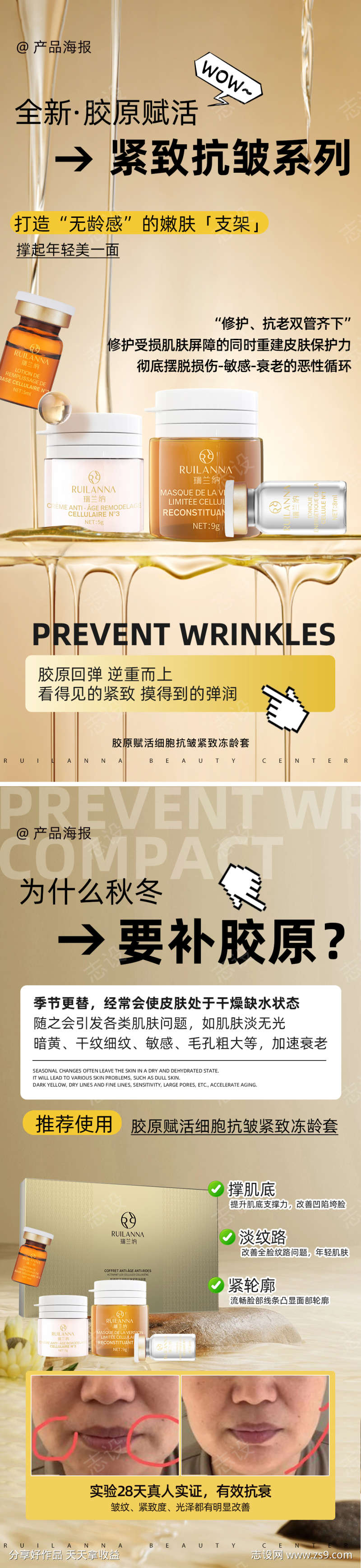 医美抗衰系列海报