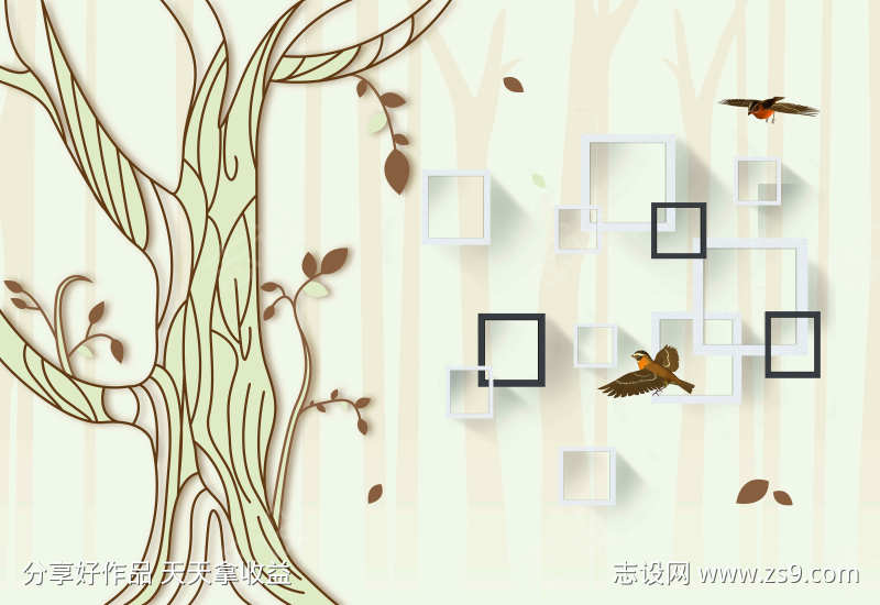 装饰画墙纸