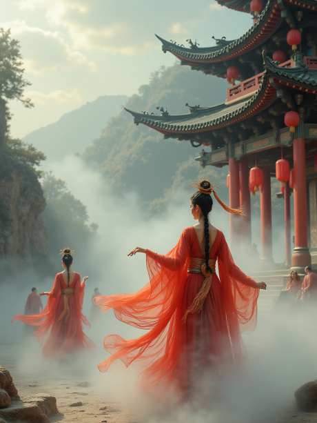 东方神话场景_源文件下载_PNG格式_960X1280像素-薄雾,亭子,传统-作品编号:2025050814268855-志设-zs9.com