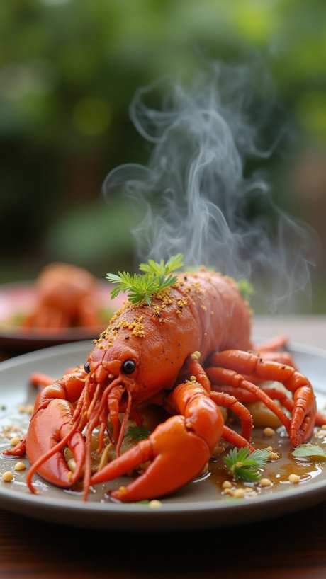 蒜蓉烤龙虾_AI图片下载_euler采样_864X1536像素-餐饮,美食,烤龙虾-作品编号:2025050815013180-志设-zs9.com