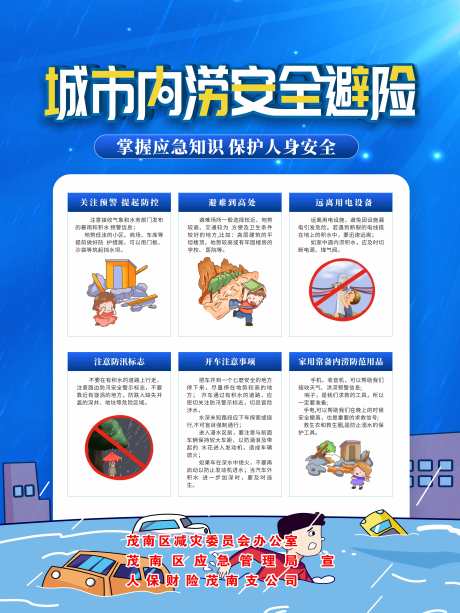 城市内涝安全避险海报_源文件下载_CDR格式_3543X4724像素-避险,海报,内涝-作品编号:2025050914525871-素材库-www.sucai1.cn