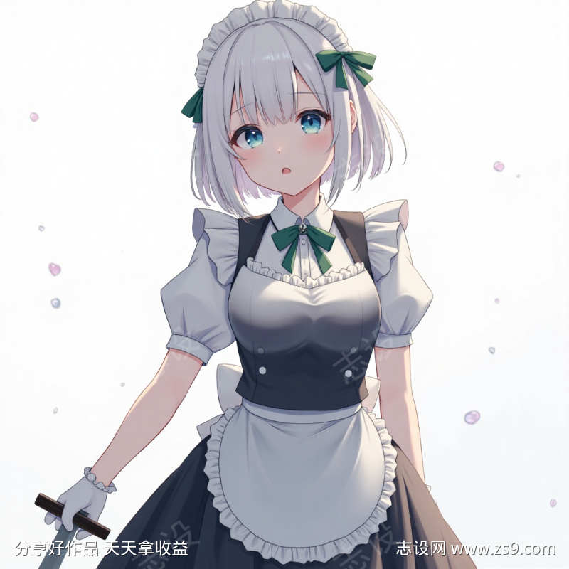 持剑动漫少女