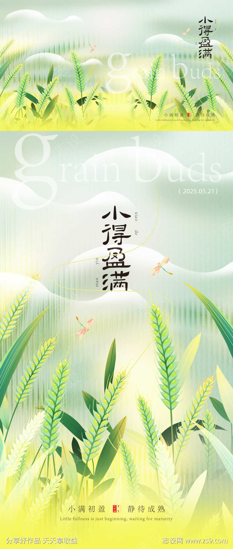 小满海报设计