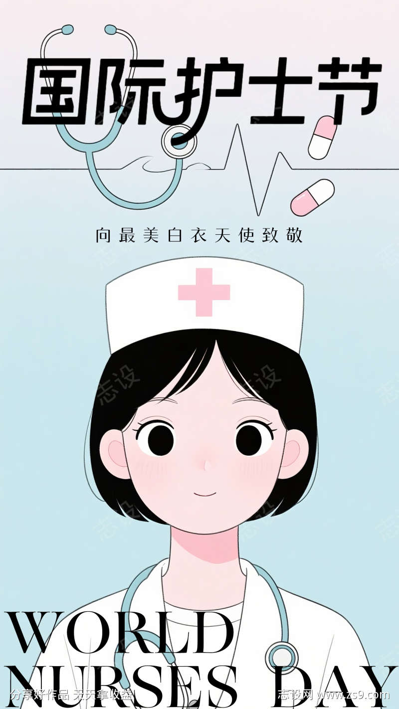 护士节动态海报