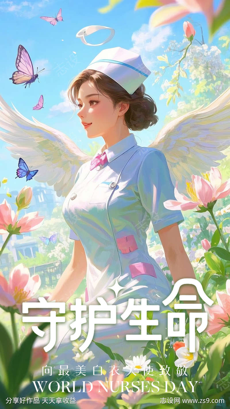 护士节动态海报