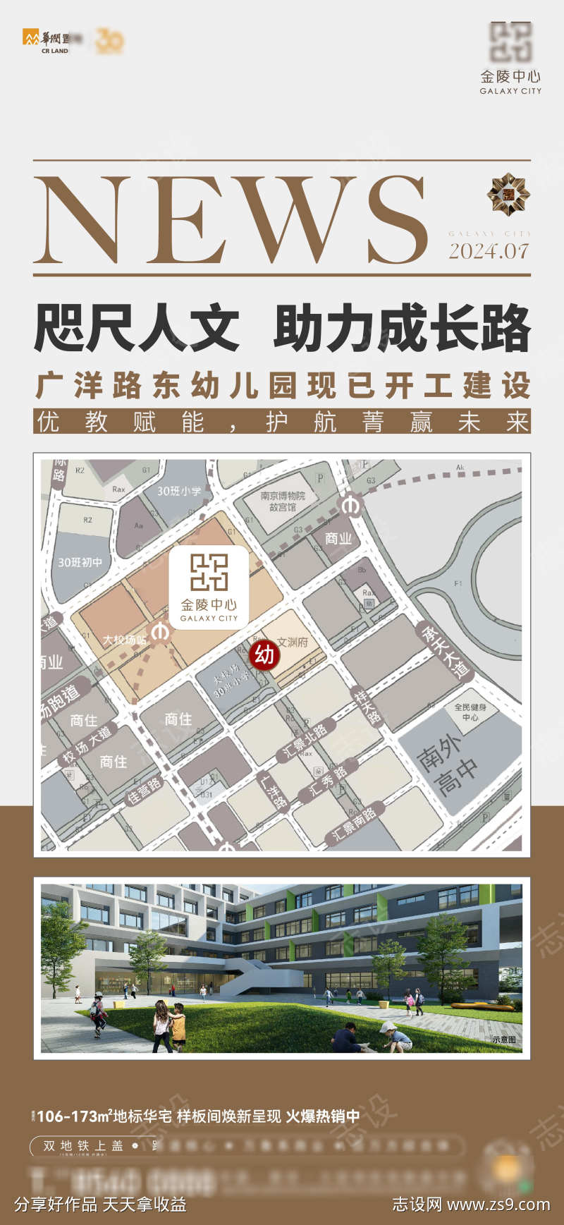 地产政策海报