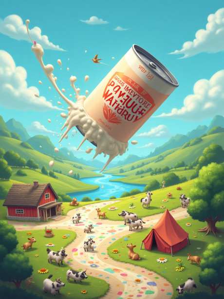 卡通式农场场景_源文件下载_PNG格式_960X1280像素-帐篷,动物,农场-作品编号:2025051011004844-志设-zs9.com