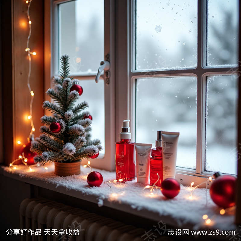 护肤品拍摄图