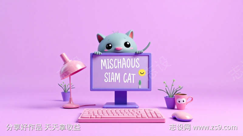 灰色小猫咪
