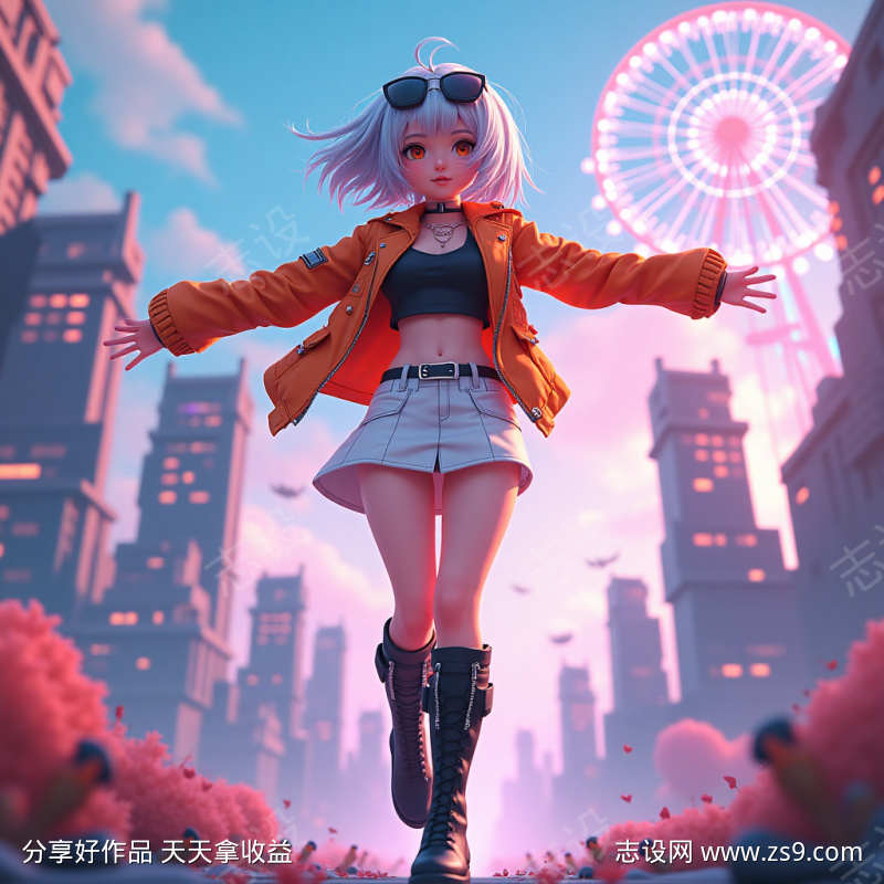 超现实的城市景观