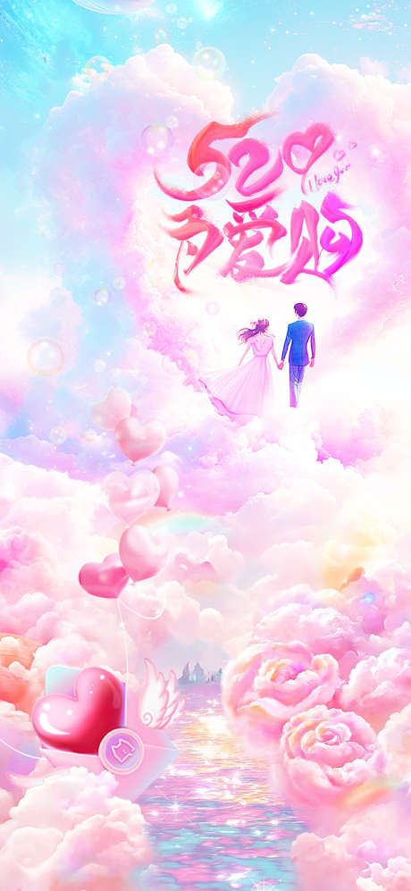 520情人节海报_源文件下载_PSD格式_1080X2340像素-梦幻,活动,520-作品编号:2025051108426567-志设-zs9.com