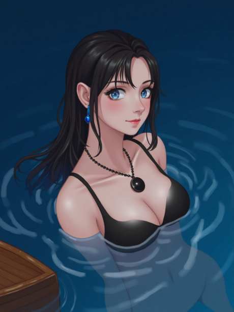 泳装动漫女人_源文件下载_PNG格式_960X1280像素-女人,黑发,水池-作品编号:2025051110472265-志设-zs9.com