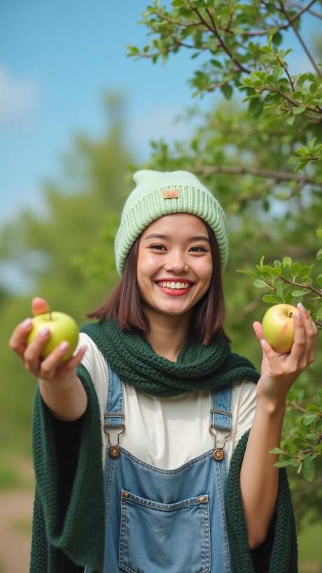女孩拍摄图_源文件下载_PNG格式_864X1536像素-少女,户外,植物-作品编号:2025051115456468-志设-zs9.com