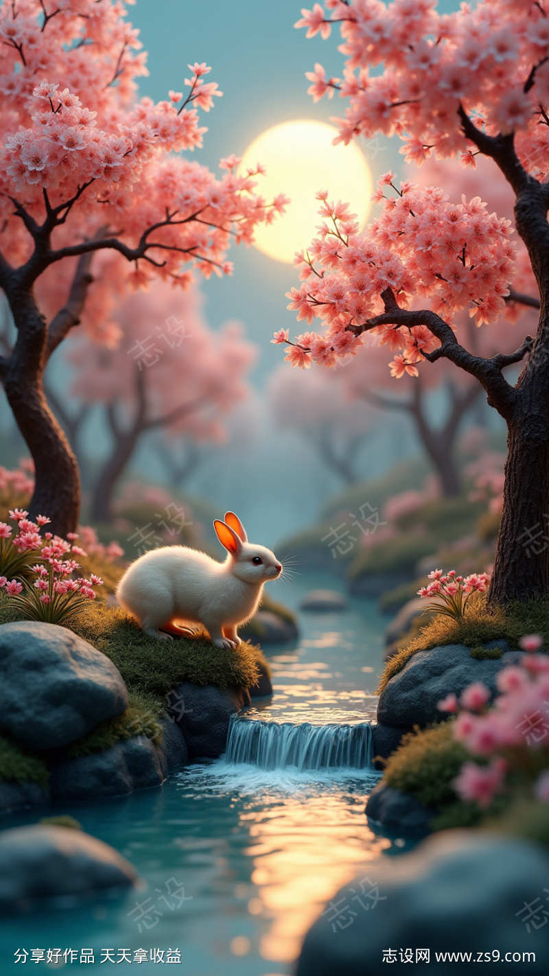 中秋节玉兔