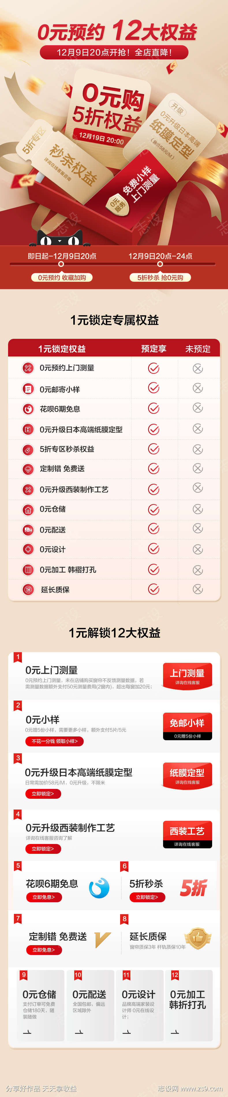 1元预定活动详情页