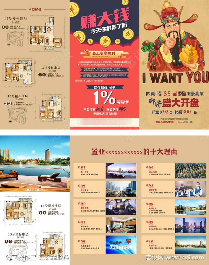 房地产折页