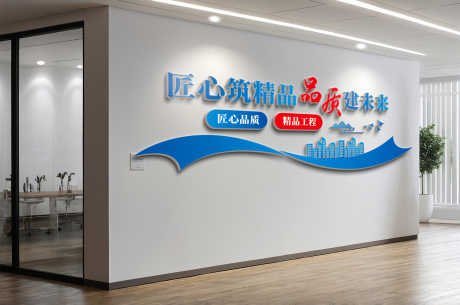 匠心建筑公司文化墙形象墙宣传标语_源文件下载_CDR格式_5000X3315像素-形象墙,文化墙,建筑公司-作品编号:2025051314292532-志设-zs9.com