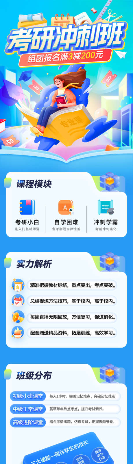 考研冲刺班课程宣传海报长图_源文件下载_PSD格式_1080X6016像素-课程,报名,冲刺班-作品编号:2025051510258726-设计导航-shejidh.cn