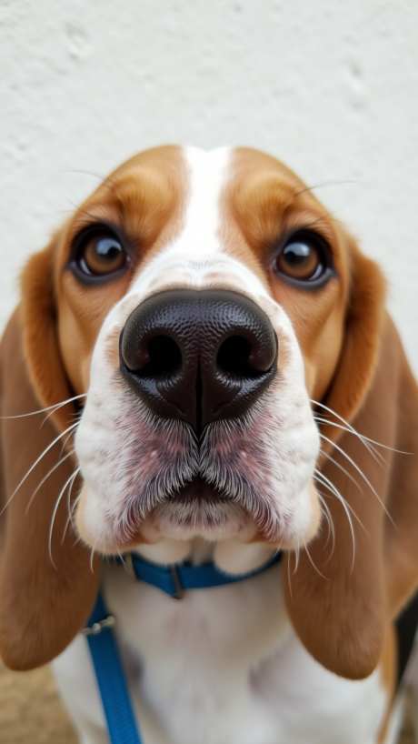一只小猎犬的脸_AI图片下载_euler采样_864X1536像素-面部,特写,小猎犬-作品编号:2025051516239165-志设-zs9.com