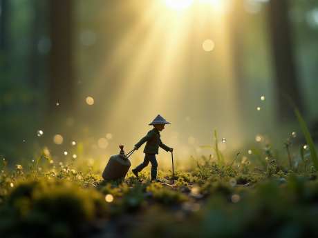 小人微观景观