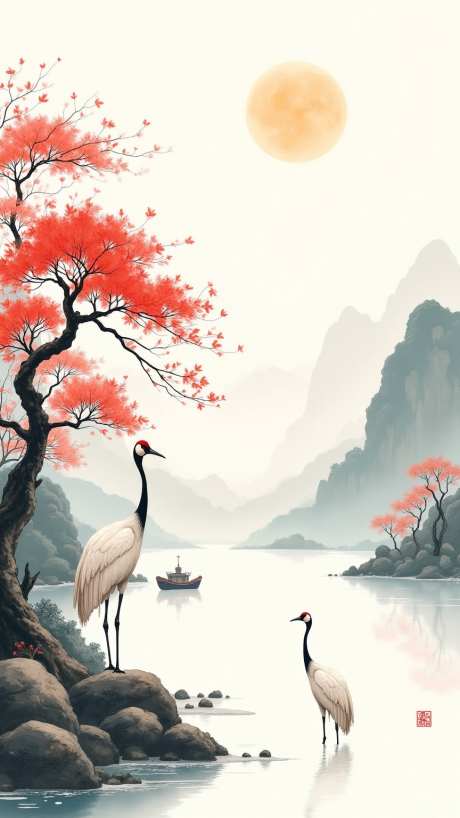 中国古代插画
