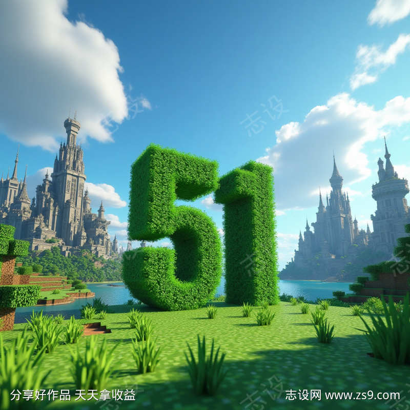 3D数字51