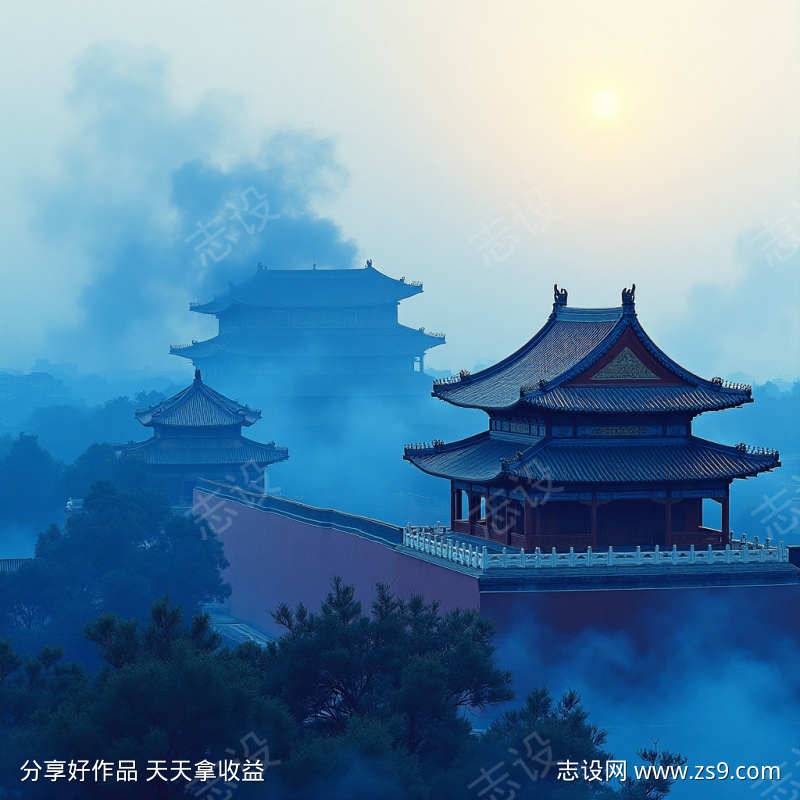 紫禁城古城墙