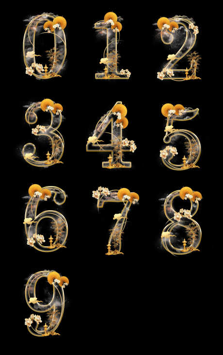 创意数字装饰_源文件下载_PSD格式_4983X7917像素-字母,数字,字体-作品编号:2025052014565988-志设-zs9.com