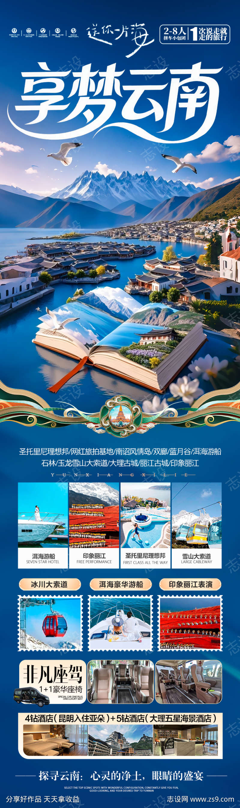 云南旅游海报