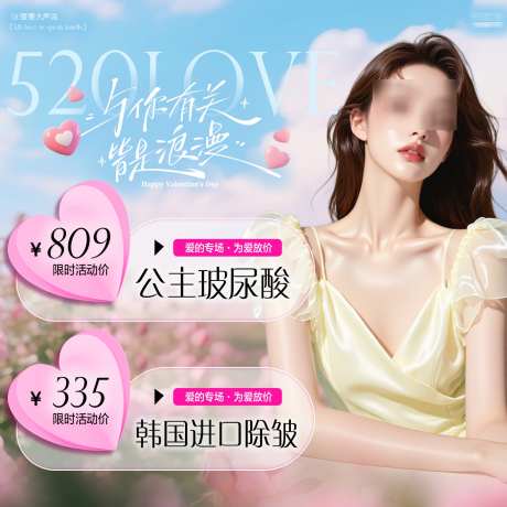 520情人节banner_源文件下载_PSD格式_1687X1687像素-美团,医美,banner-作品编号:2025051716299518-志设-zs9.com