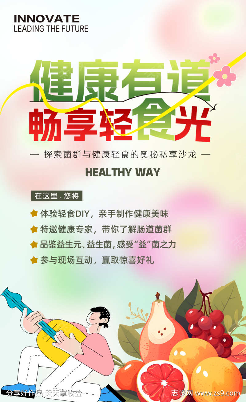 食品安全水果海报