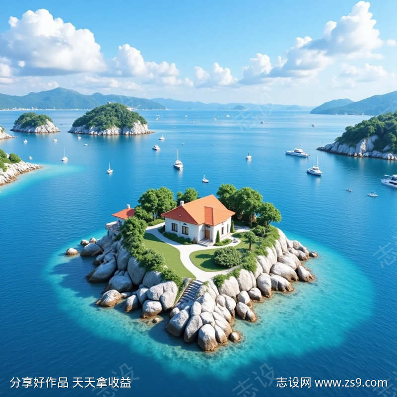 海岛上的家园